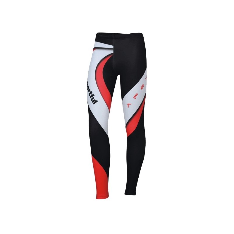 Sportful Apex Flow Race bukser svart-rød Sportful Apex Flow Race bukser svart-rød